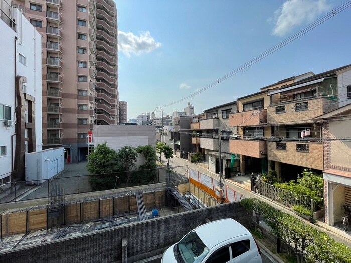 室内からの展望 昭和町エクセルハイツ