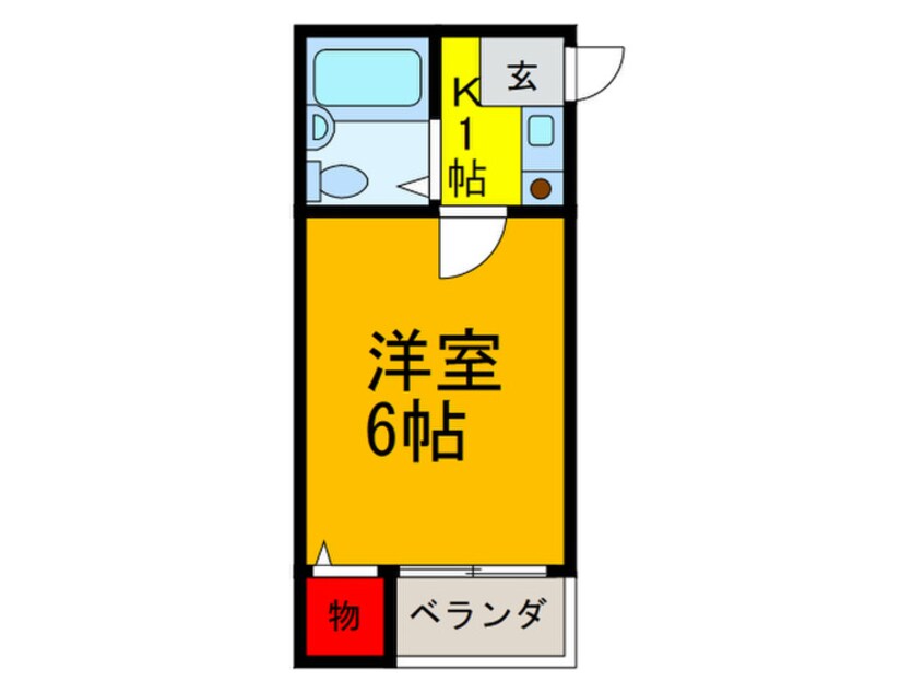 間取図 富尾マンション