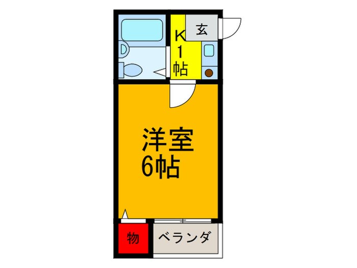 間取り図 富尾マンション