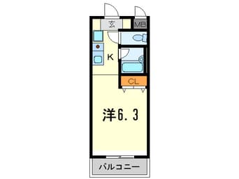 間取図 ハイツ北口