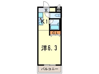 間取図 ハイツ北口