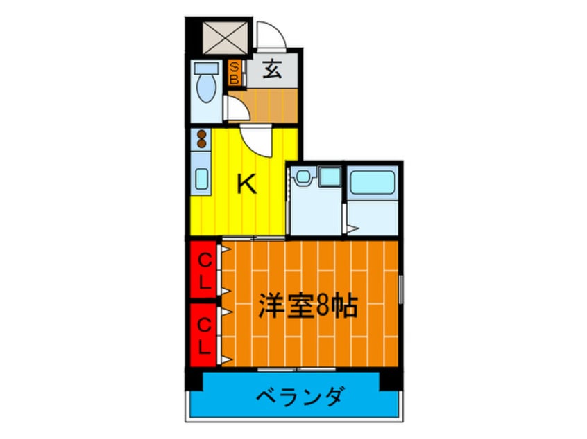 間取図 ＡＬＣＹＯＮＥ