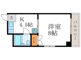 間取図 サンライズ北白川