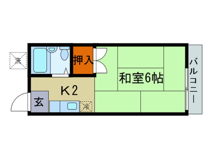 間取図 アーバンハイツKⅠ