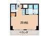 オ－ラコ－ト杭瀬 1Rの間取り