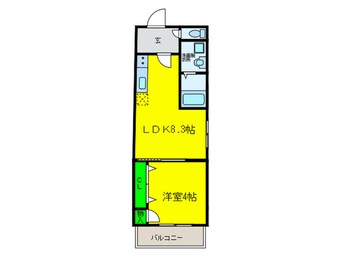 間取図 F asecia chart