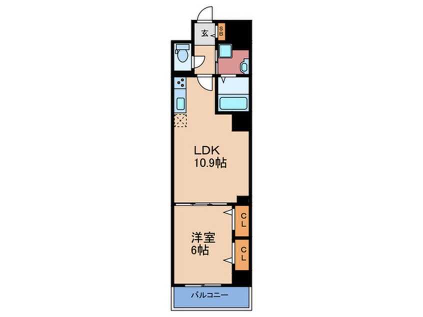 間取図 スピカコンフォート