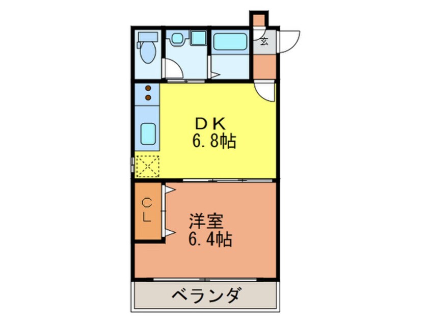 間取図 アルシェ上本町