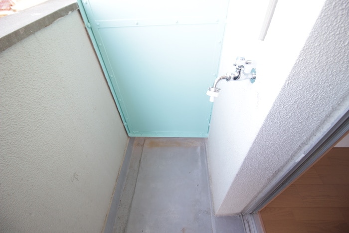 室内からの展望 名谷農住Ｉ棟