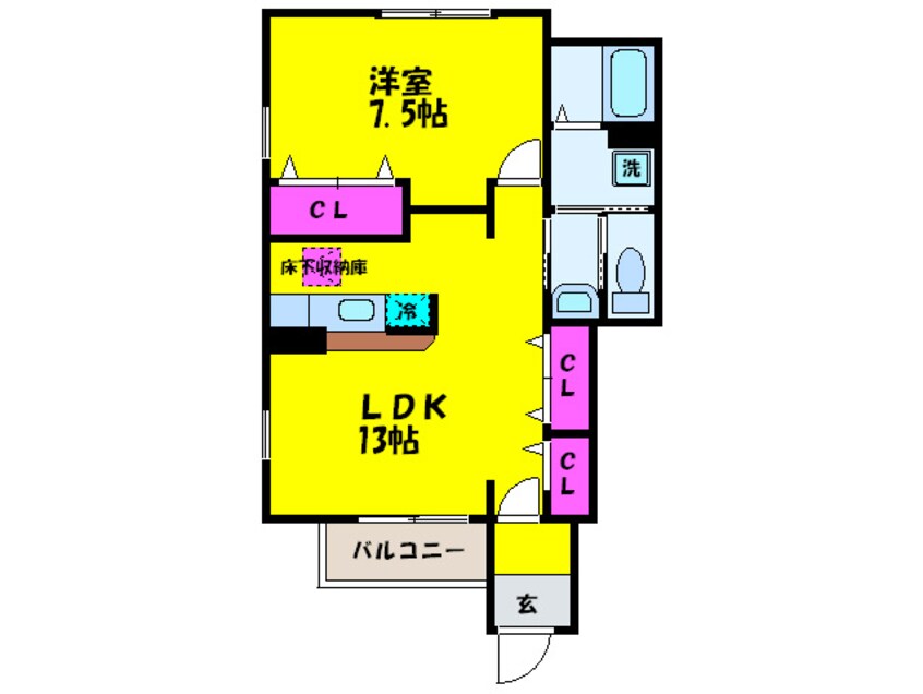 間取図 セントレア貝塚