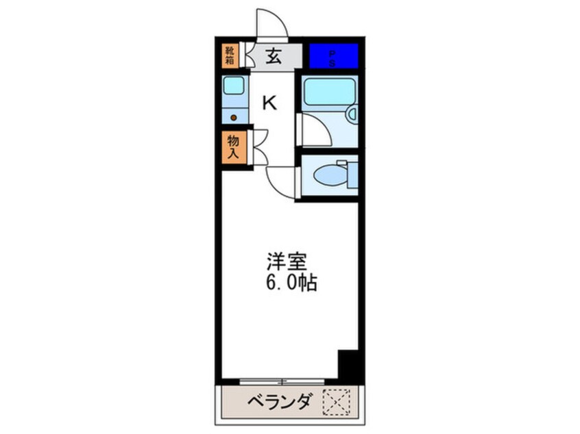 間取図 ノア－ズア－ク京都朱雀