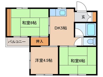 間取図 サンピア