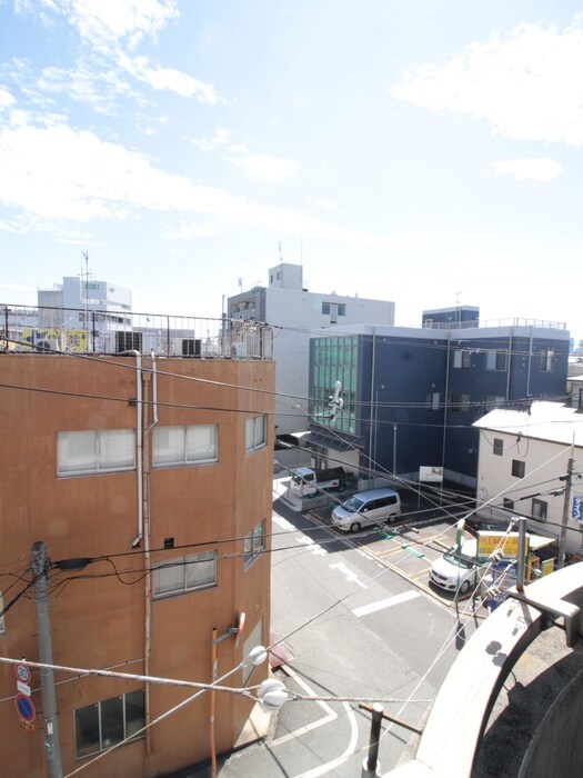 室内からの展望 グリ－ンビュ－田川