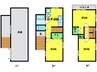 福田戸建 3DKの間取り