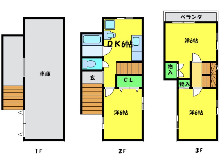 間取図 福田戸建