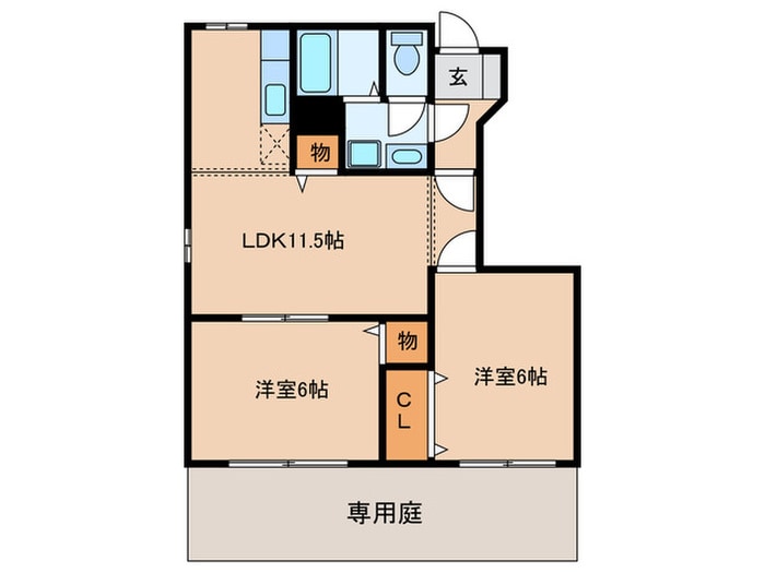 間取り図 ビバ・ユズ