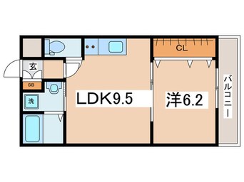 間取図 ﾗ･ﾊｲｰﾙ桃ヶ池公園