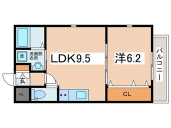 間取図 ﾗ･ﾊｲｰﾙ桃ヶ池公園