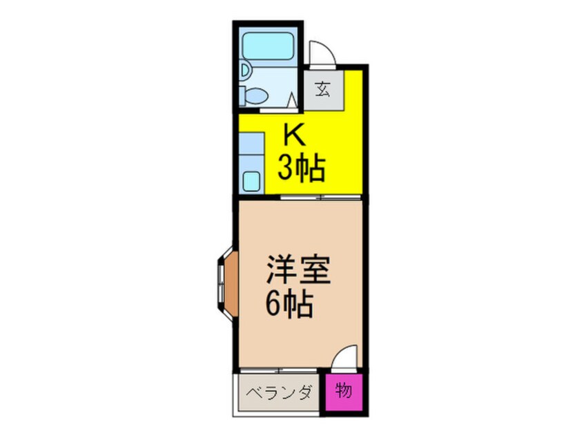 間取図 下田マンション