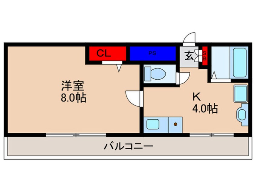 間取図 ベルファイブ