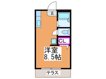 間取図 中百舌鳥ハイツ