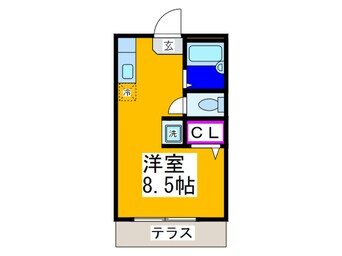 間取図 中百舌鳥ハイツ