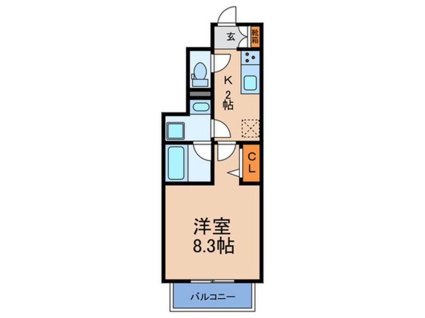 間取図 マノアレイ
