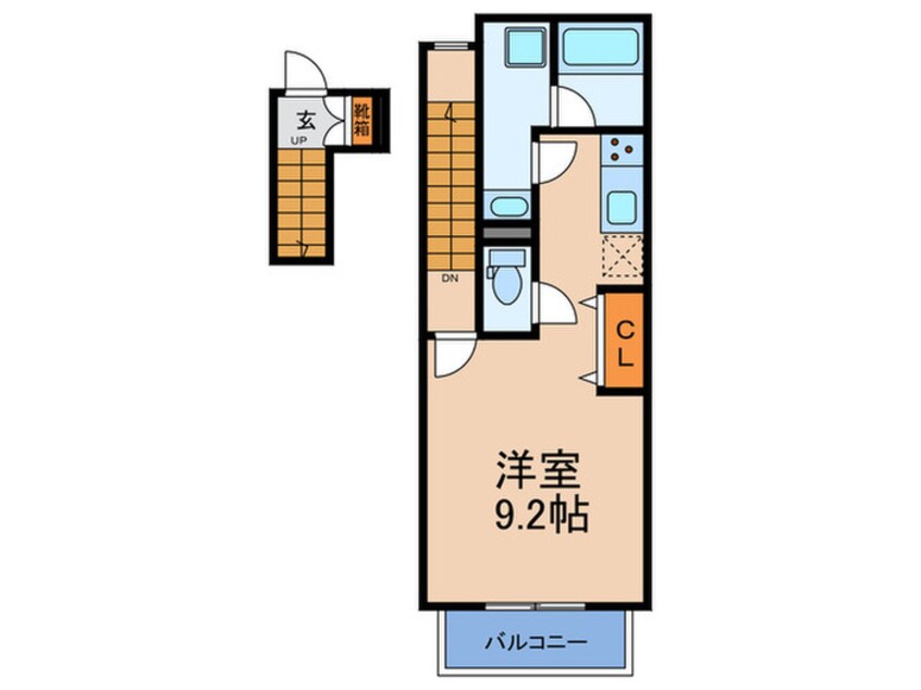 間取図 マノアレイ