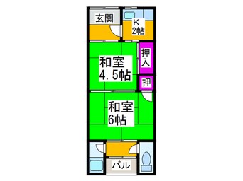 間取図 梅寿園２号館