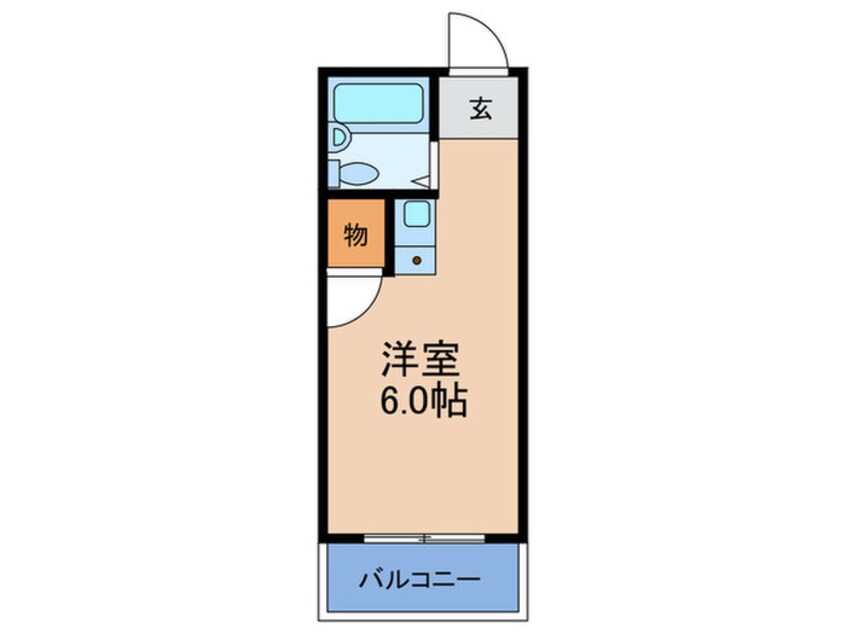 間取図 シティハイツ淡路