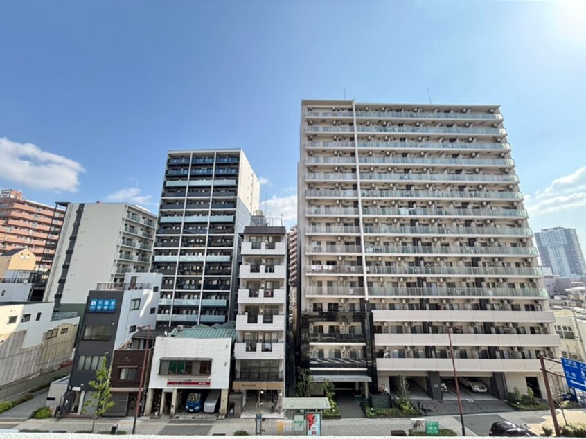 室内からの展望 Blue西長堀