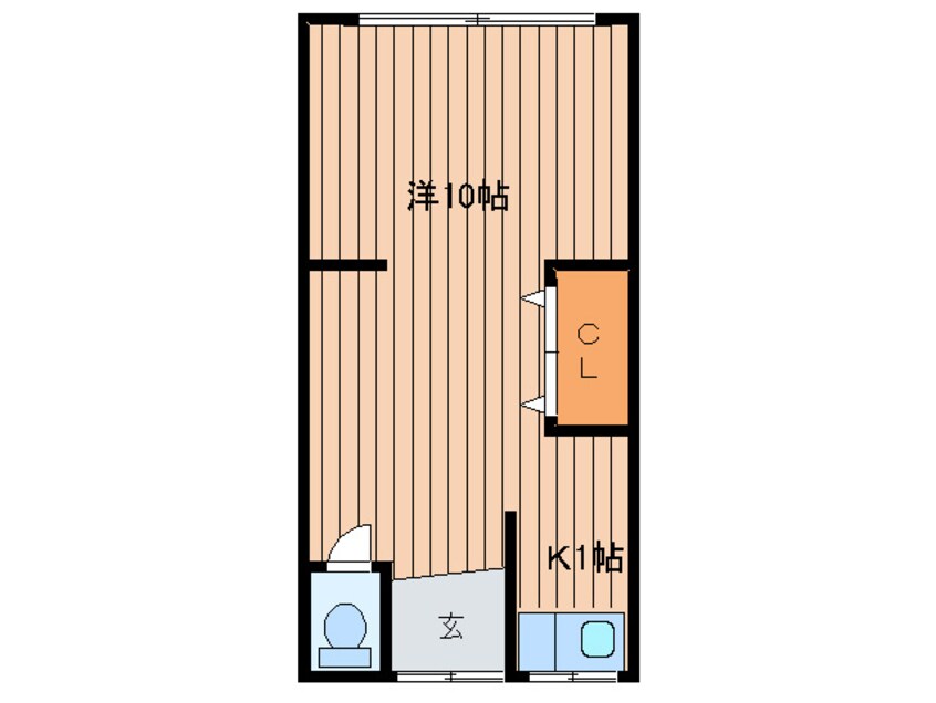 間取図 大塚荘