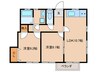 さくら160B 2LDKの間取り