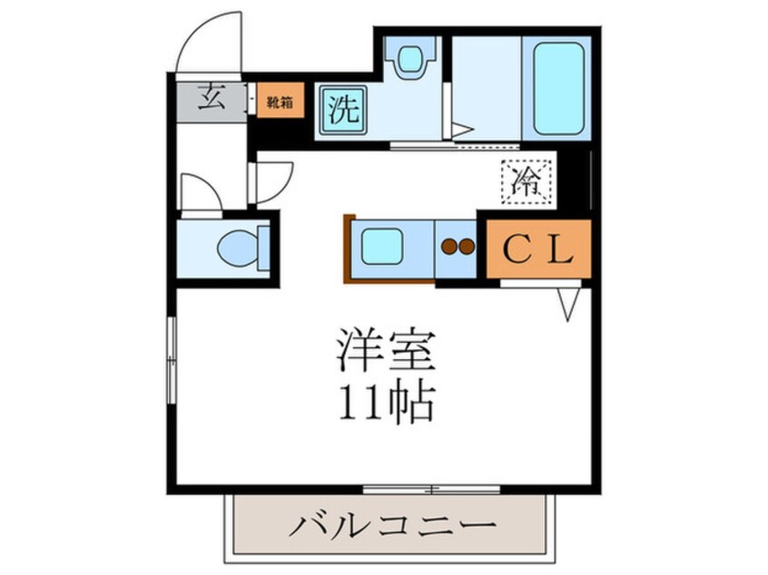 間取図 ジェンティ－レ