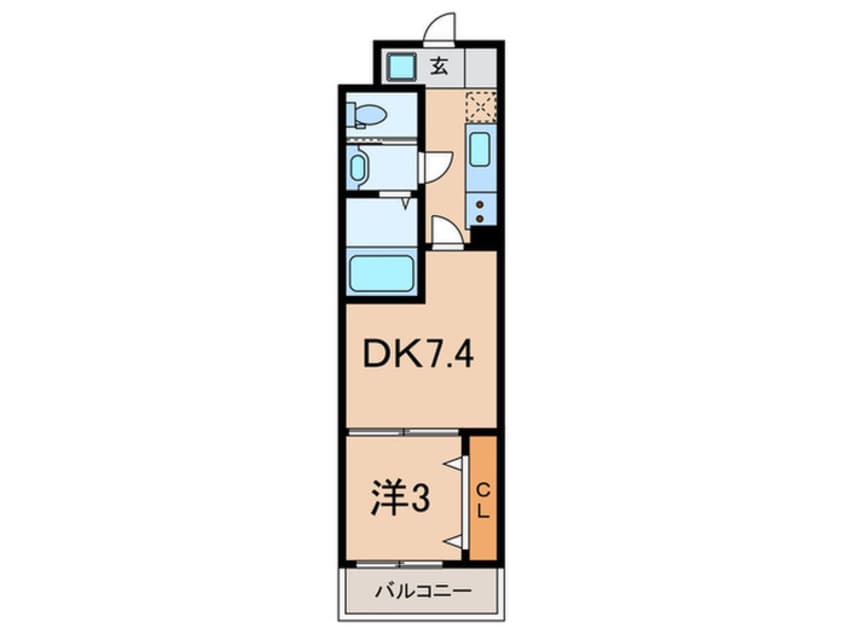 間取図 ヴェルステック宝塚
