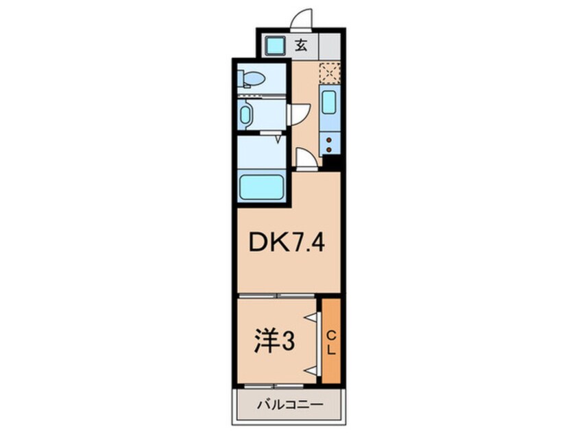 間取図 ヴェルステック宝塚