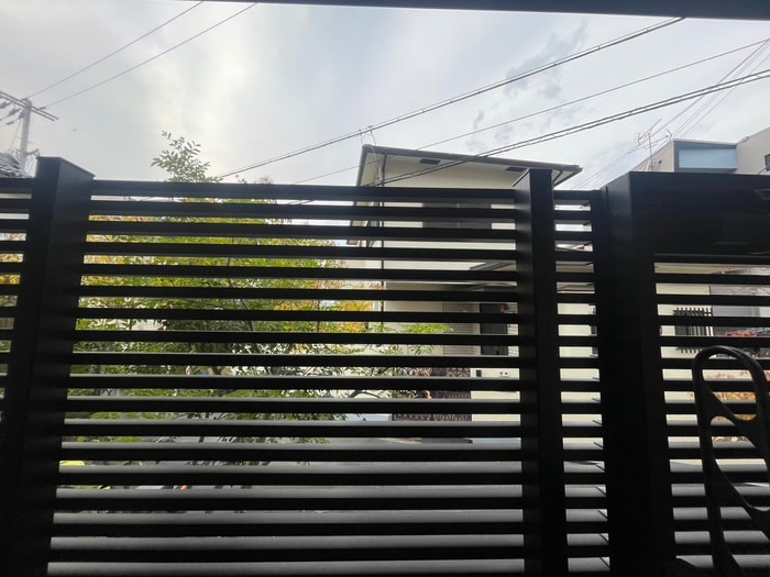 室内からの展望 パロス豊中曽根