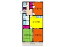 メゾンニシザの間取図
