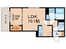 D-room松井山手南 1LDKの間取り