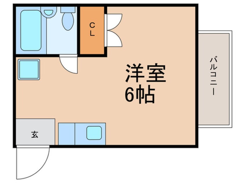 間取図 ヴィラ粟田口