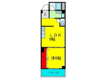 間取図 浅沼谷町マンション