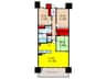 パークホームズ千里中央（317） 3LDKの間取り