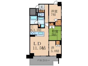 間取図 シエリア京都四条河原町（903）