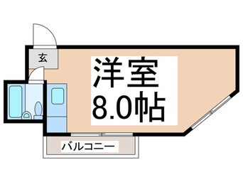 間取図 シャトー杉本Ⅱ