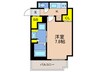 GENOVIA神戸湊川公園 1Kの間取り