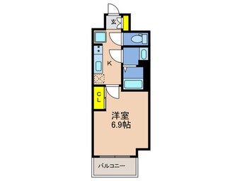 間取図 GENOVIA神戸湊川公園
