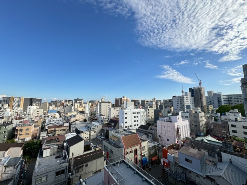 室内からの展望 GENOVIA神戸湊川公園