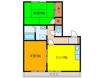 間取図 ヴィラロワール