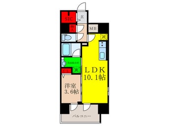 間取図 ＳＴＯＬＺ岸辺