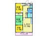 グレース深野 3LDKの間取り